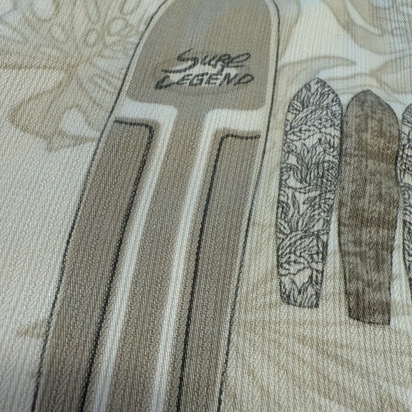 Caribbean Joe Hawaiian surfboard short sleeve button up SZ XL - Picture 6 of 11